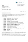 CASALE - Qualification letter